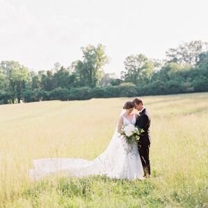 118” horsehair trim Crinoline edge veil with blusher in white